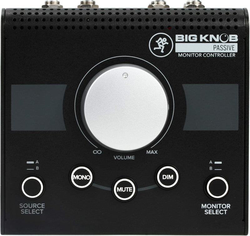Mackie Big Knob Serie, passiver 2 x 2 Studio-Monitor-Controller (grosser Knauf) Passive 2x2 Controll