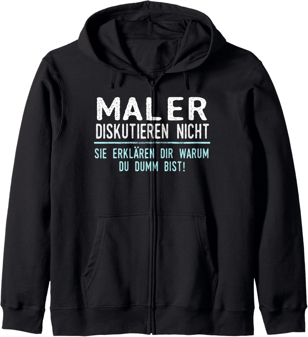 Maler Geschenk für Arbeitskollegen im Job und Beruf Kapuzenjacke
