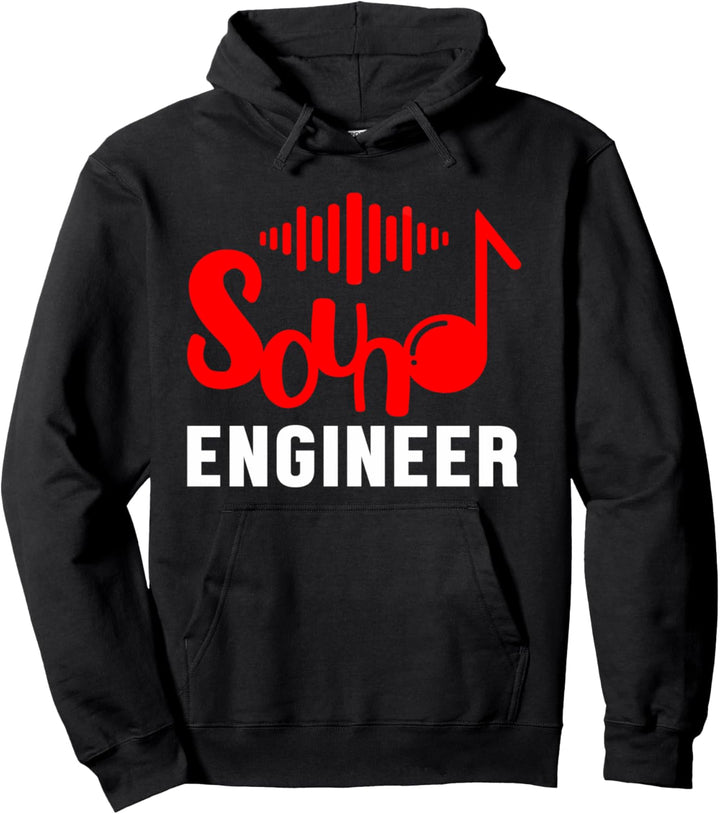 Tontechniker Mischpult Dezibel Veranstaltungstechniker Musik Pullover Hoodie