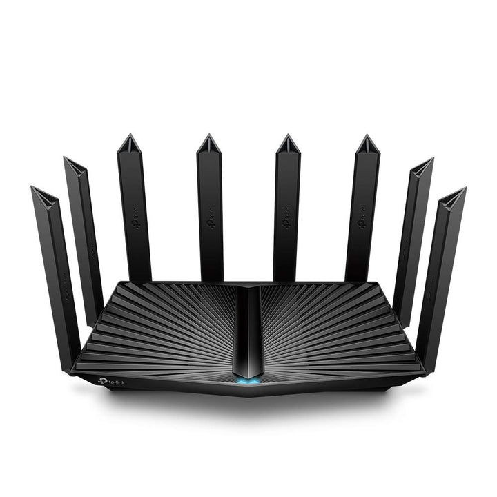 TP-Link Archer AX90 Wi-Fi 6 Gigabit Triband WLAN Router (4804 Mbit/s +1201Mbit/s 5 GHz, 574 Mbit/s 2