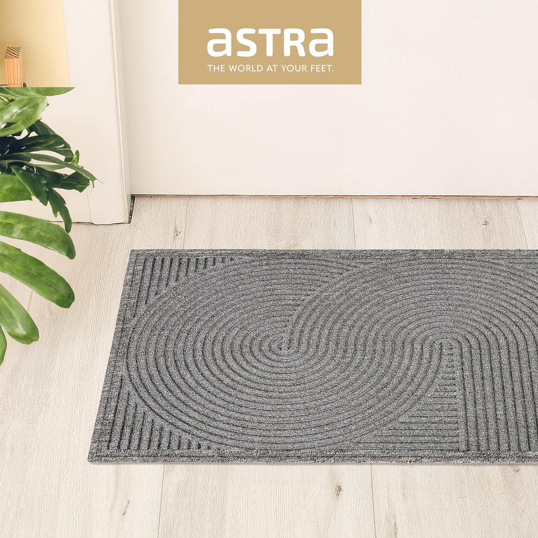 Astra Fussmatte aussen rutschfest - Schmutzfangmatte wetterfest - Outdoor Türmatte für Eingangsberei