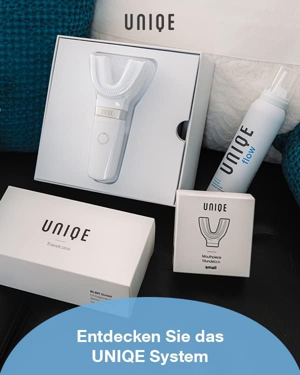 UNIQE Sicherer Schutz One Zahnbürste | Reiseetui mit USB-C Ladefunktion und Magnetverschluss | Ideal