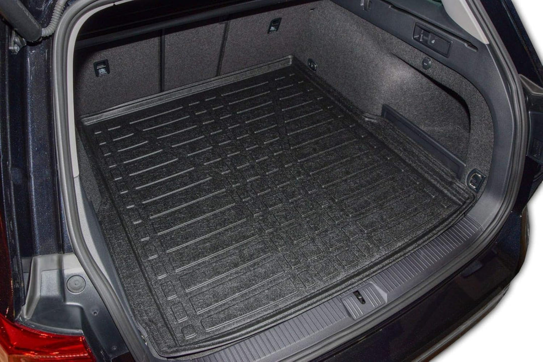 SCOUTT | Kofferraumwanne Laderaumwanne Kompatibel mit Passat B8 Kombi 2014-2023, mit Hoher Rand, Kof