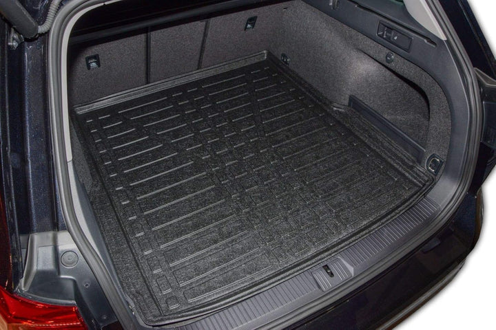 SCOUTT | Kofferraumwanne Laderaumwanne Kompatibel mit Passat B8 Kombi 2014-2023, mit Hoher Rand, Kof
