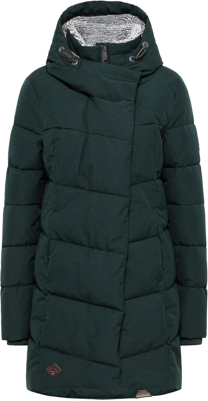 Ragwear PAVLA Damen Jacke XL DARK GREEN, XL DARK GREEN