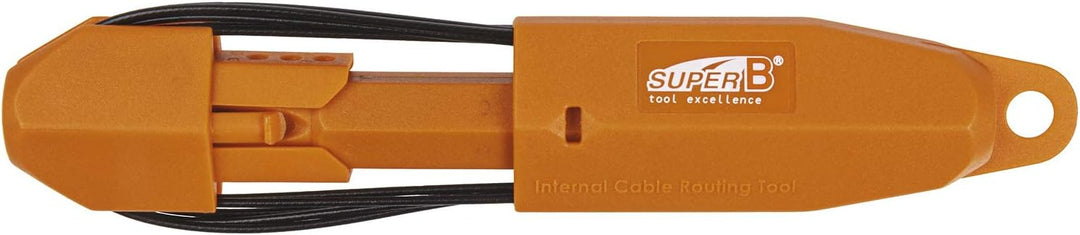 SuperB Unisex – Erwachsene TB-IR20 Einziehhilfe für interne Kabelführung, orange