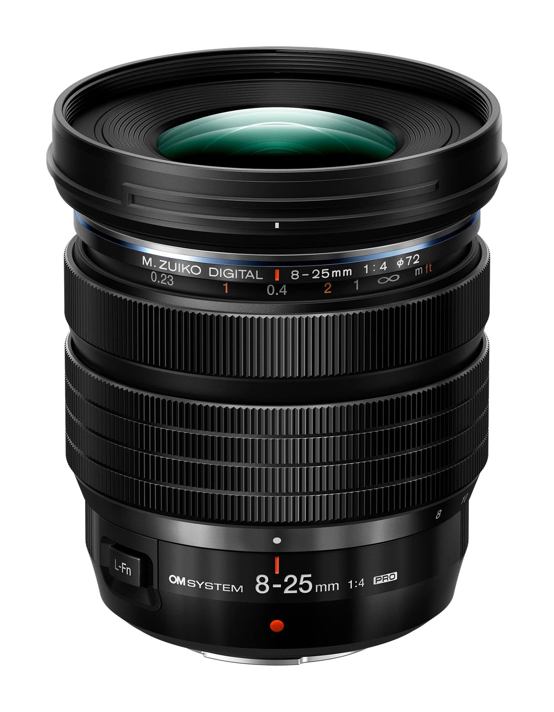 Olympus M.Zuiko Digital ED 8-25mm F4.0 PRO, Weitwinkel-Zoomobjektiv, geeignet für alle Micro-Four-Th