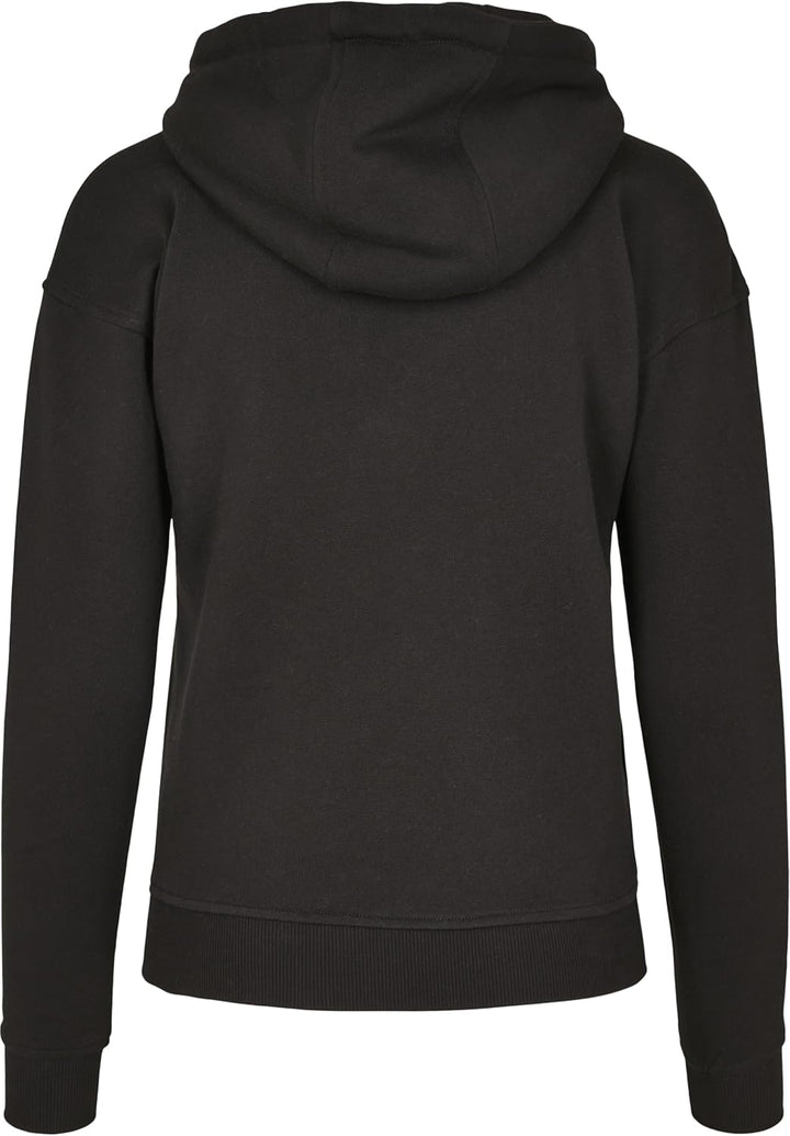 Urban Classics Damen Ladies Organic Hoody Kapuzenpullover XS Schwarz, XS Schwarz