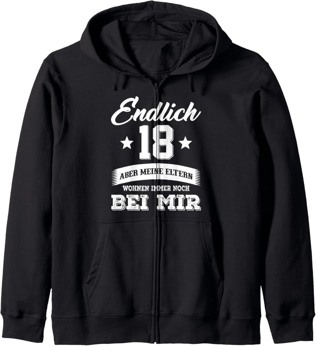 18. Geburtstag Junge 18 Jahre Mann Kapuzenjacke