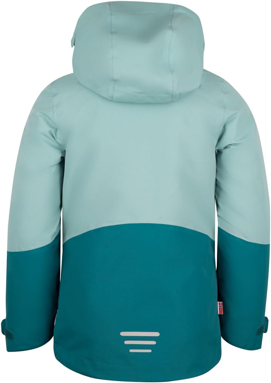 Trollkids Mädchen Jacke Skaland 92 Gletschergrün/Blaugrün, 92 Gletschergrün/Blaugrün