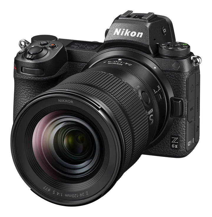 Nikon Z 6II KIT Z 24–120 mm 1:4 S (24,5 MP, 14 Bilder pro Sekunde, Hybrid-AF, 2 EXPEED-Prozessoren,