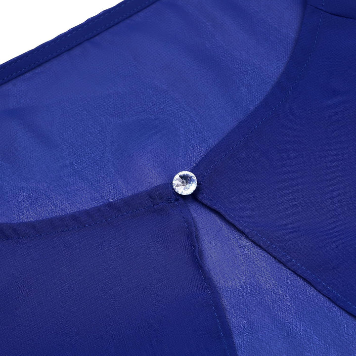 Bolerose weich Hochzeit Umhängetuch Abend Durchsichtiges Chiffon Überwurf Umhang Schultertuch Königs
