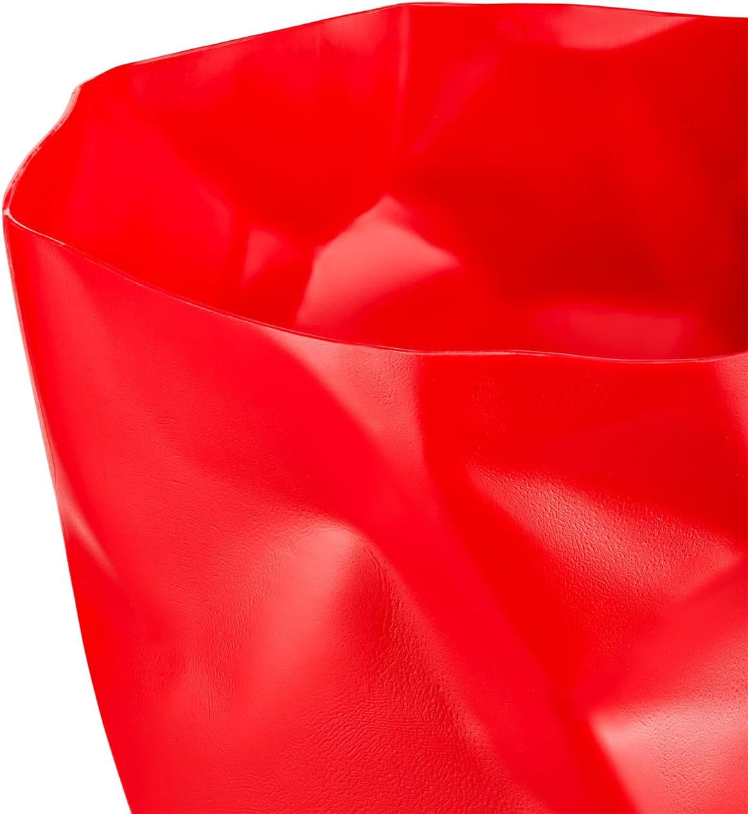 Essey Design Papierkorb Bin Bin, Design Mülleimer für Büro und Bad, 14 Liter, rot, rot