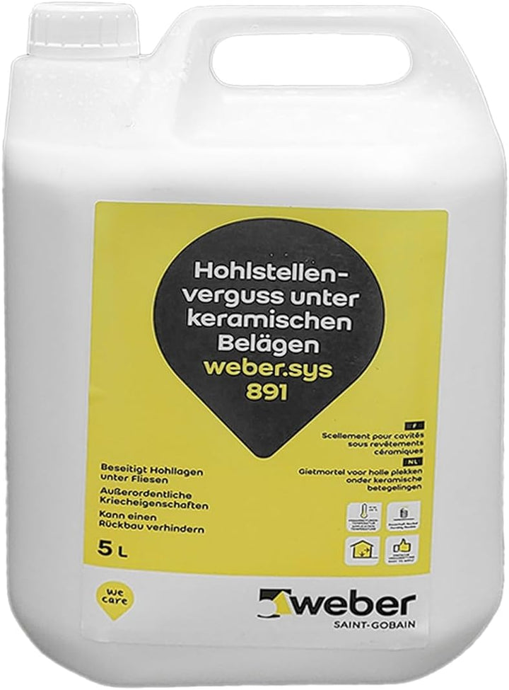 weber.sys 891 Hohlstellenverguss (5