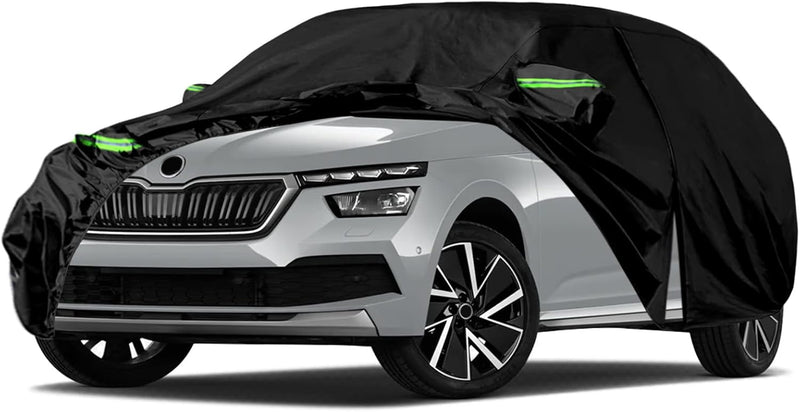 Autoabdeckung Wasserdicht Ersatz für Skoda Kamiq 2019-2023, Auto Abdeckplane Autogarage Autoplane Ga