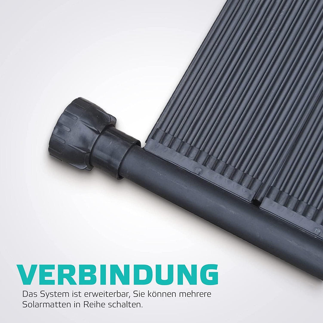 well2wellness® Pool Solarheizung Poolheizung Solarmatte 480 x 76 cm (2802CBX)