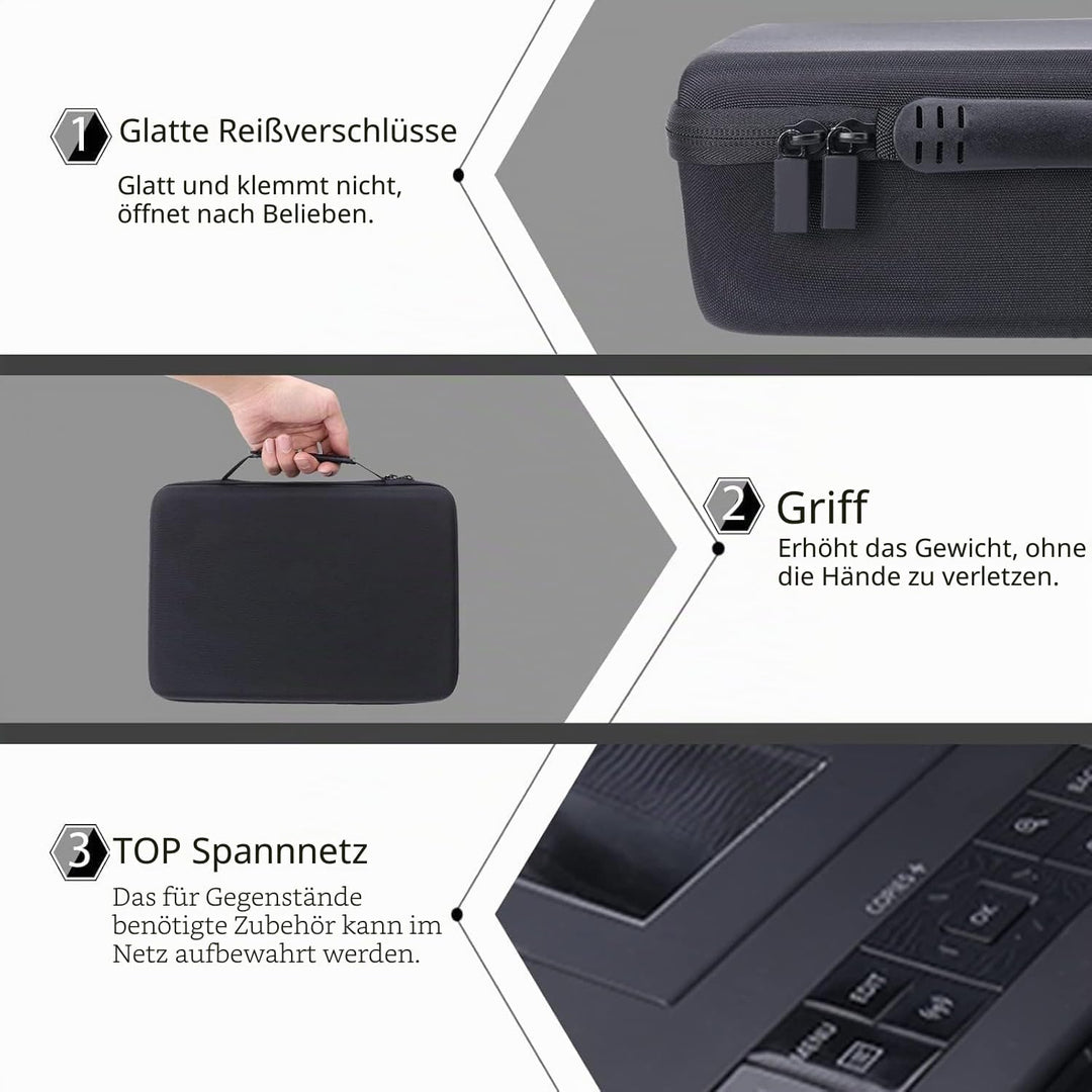 co2CREA Tasche für Canon SELPHY CP1300 / CP1200 / CP1500 Mini Kompakter Fotodrucker Case Schutz-Hüll