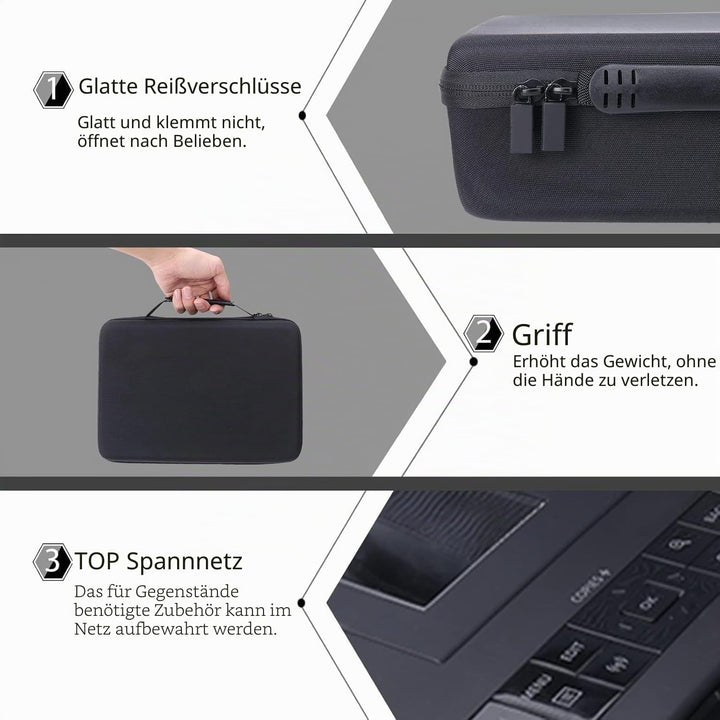 co2CREA Tasche für Canon SELPHY CP1300 / CP1200 / CP1500 Mini Kompakter Fotodrucker Case Schutz-Hüll