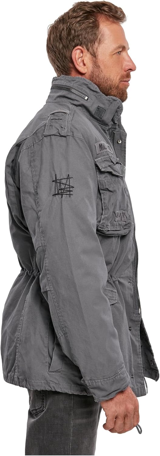 Brandit M65 Giant Männer Winterjacke woodland Basics M charcoal grey, M charcoal grey