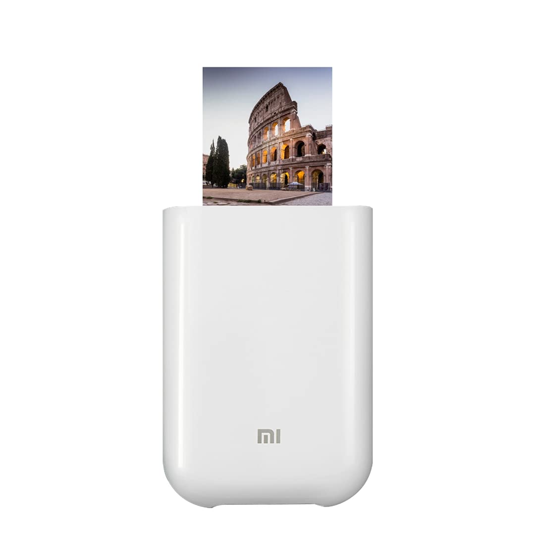 Xiaomi Mi Portable Photo Printer, tragbarer Laserdrucker, glänzendes Fotopapier, Thermodruck, Blueto