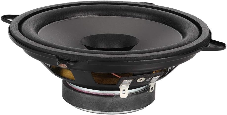 Qiilu 130mm Speakers Auto Koaxial Lautsprecher, 5 Zoll 400W Auto Koaxial Lautsprecher Automobile Aud