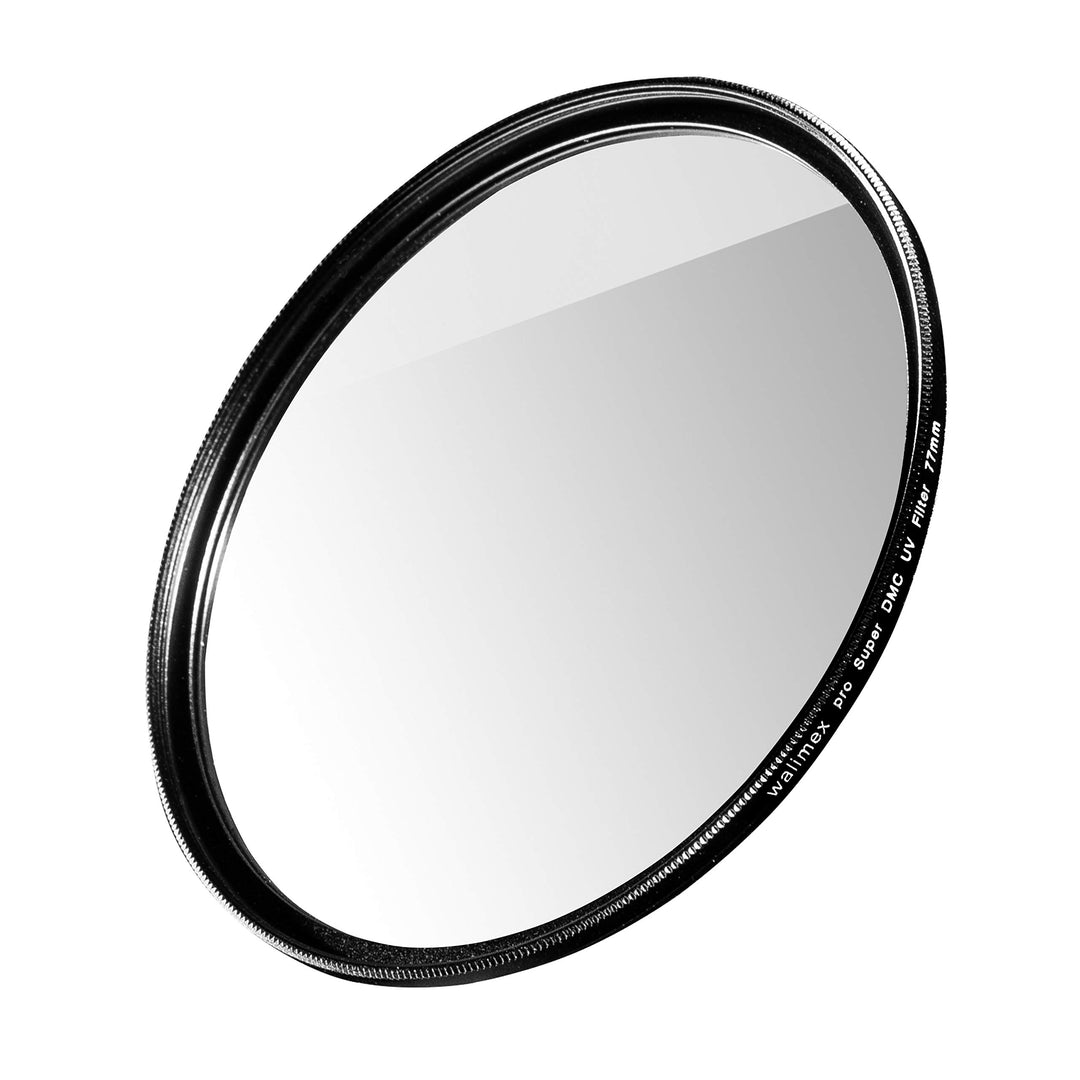 Walimex pro UV-Filter Slim Super DMC 77mm - besonders hochwertiger UV Filter Objektivfilter, Slim nu
