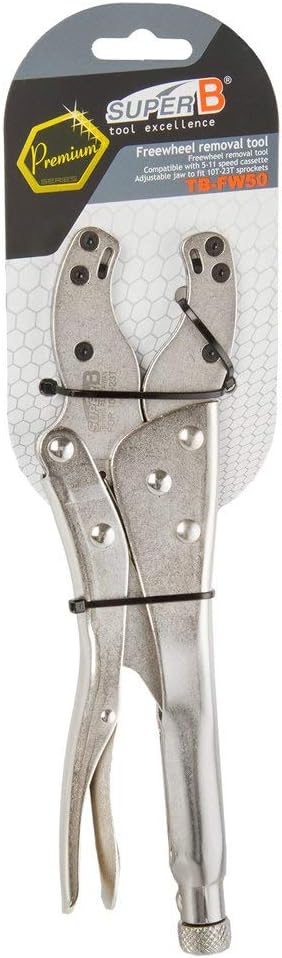 SuperB Unisex Tb-fw50 Zahnkranzzange, Silber, Einheitsgrösse EU