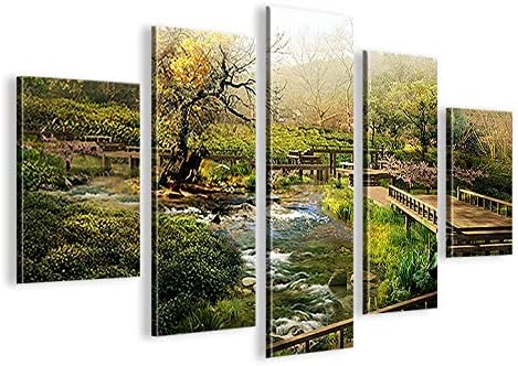 islandburner Bild Bilder auf Leinwand China Landschaft MF XXL Poster Leinwandbild Wandbild Dekoartik