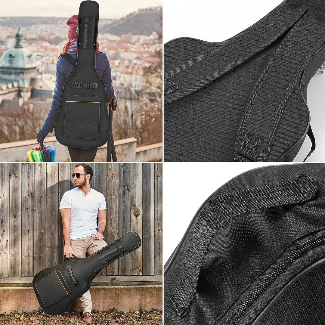 Gitarrentasche 40 41 Zoll Gig Bag Gitarre Tasche Akustik Guitar Bag Backpack Case Oxford Gitarrenhül
