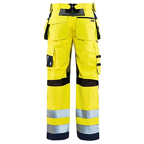 Blaklader 15651811 Belüftete Hochsichthose, gelb/ schwarz, grootte D124 D124 Yellow / Black, D124 Ye