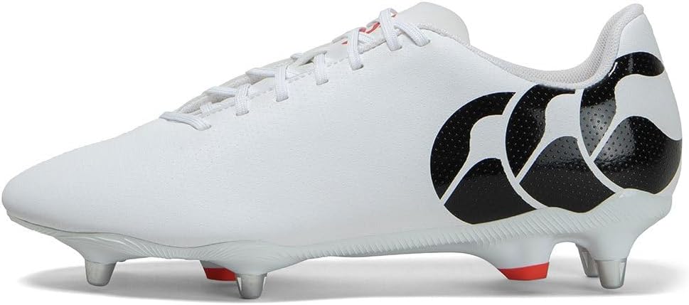 Canterbury Herren Speed Raze Stiefel 40 EU Weiss, 40 EU Weiss