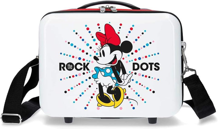 Disney Minnie Magic Anpassungsfähiger Schönheitsfall Weiss 29x21x15 cms ABS Anpassbare Punkte, Anpas