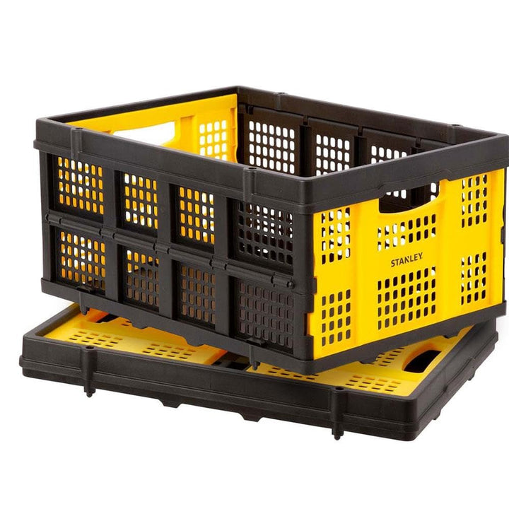 Stanley Stabile Klappbox in Industriequalität, Patentierter Faltmechanismus, Solide Konstruktion, Ho