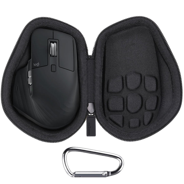 co2CREA Hart Schutz Hülle Etui Tasche für Logitech MX Master 4 /Master 3 /Master 3S Kabellose Maus,(
