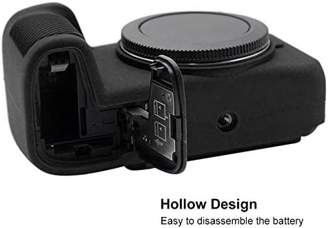 Kameratasche für Canon EOS RP, Silikon-Gummi, Kameragehäuse, Schutzhülle für Canon EOS RP, Schwarz,