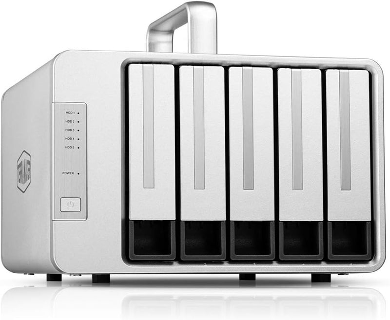 TERRAMASTER D5 Thunderbolt3 5-Bay Externes Festplattengehäuse Gehäuse RAID 0/RAID1/RAID5/RAID10/JBOD