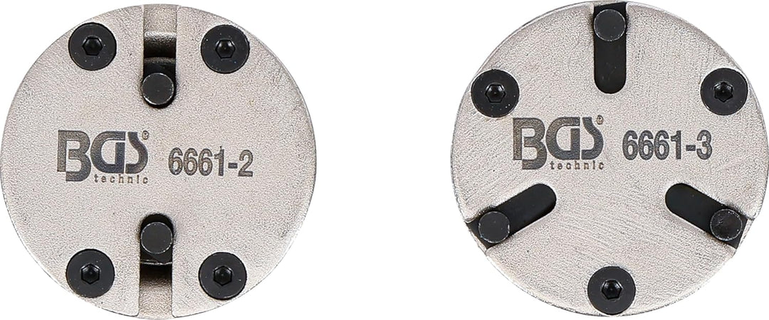 BGS 6661 | Bremskolben-Rückstelladapter-Satz | universal | mit 2 & 3 Stiften | 2-tlg. 2-tlg. | mit 2