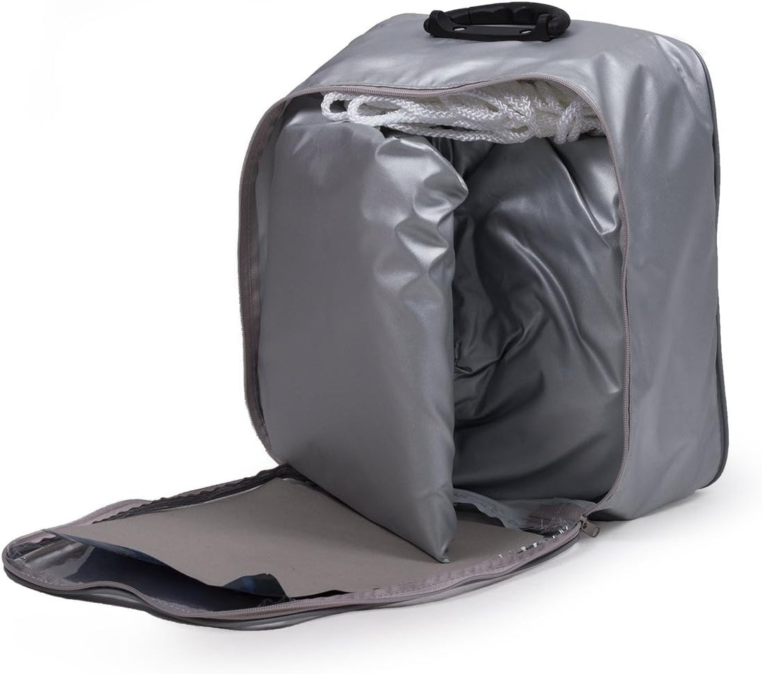 Abdeckplane Gr. 5 für Boot 5,5-6,1 m Länge 2,65 m Breite Silber