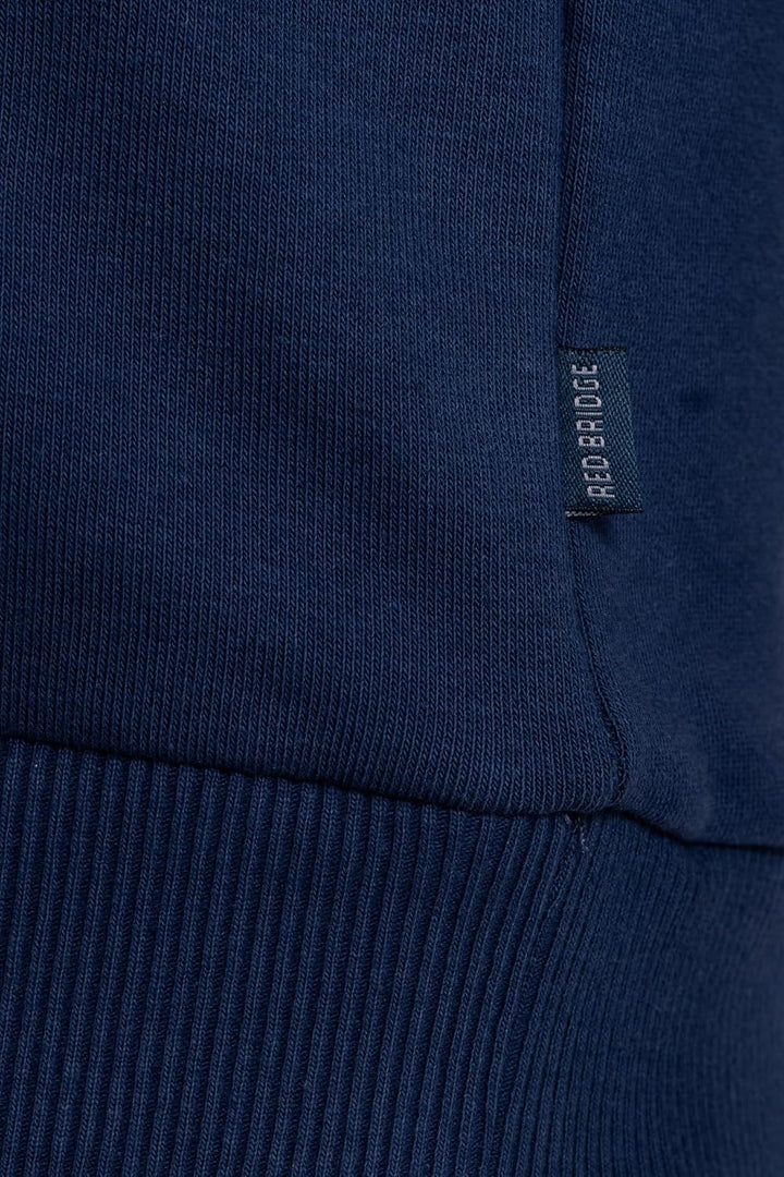 Red Bridge Damen Crewneck Sweatshirt Pullover Premium Basic L Indigo, L Indigo