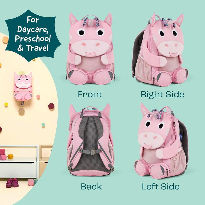 Affenzahn Kinderrucksack Grosser Freund | Kindergartenrucksack für Kinder von 3 bis 5 Jahren mit fun