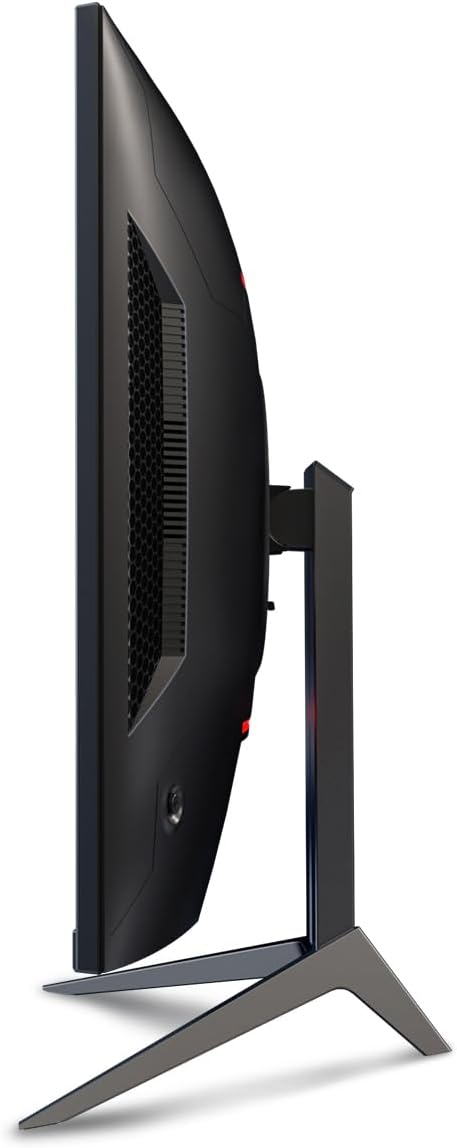 LC-POWER 27 Zoll FHD Gaming Monitor 165Hz 1920x1080, 1500R, FreeSync, HDR Ready, DP&HDMI,1ms, LC-M27