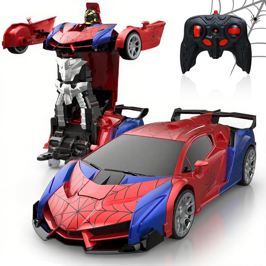 Ferngesteuertes Auto RC Transform Spielzeug ab 4 5 6 7 8 9 Jahre Junge Mädchen, 2.4G 360° Drehung 2