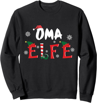 Weihnachtsoutfit Weihnachtspullover Familie Set Oma Sweatshirt