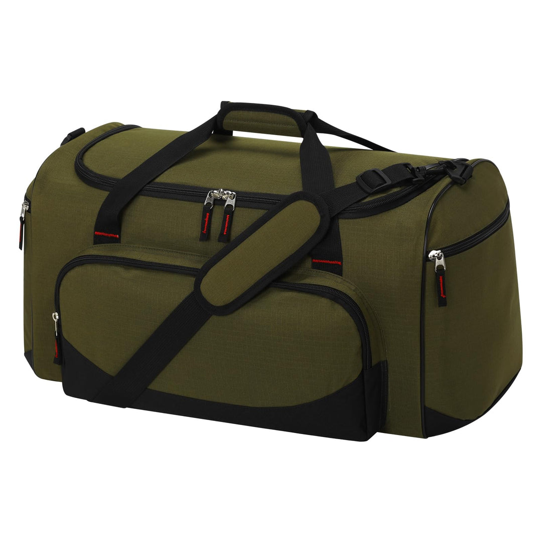 45L Sporttasche Reisetasche mit Seitentaschen - Weekender Gym Tasche Trainingstasche für Sport Fitne
