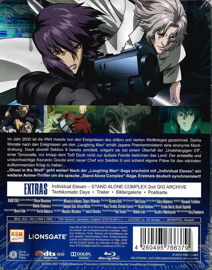 Ghost in the Shell - Stand Alone Complex - Individual Eleven - Limited FuturePak [Blu-ray], Blu-ray