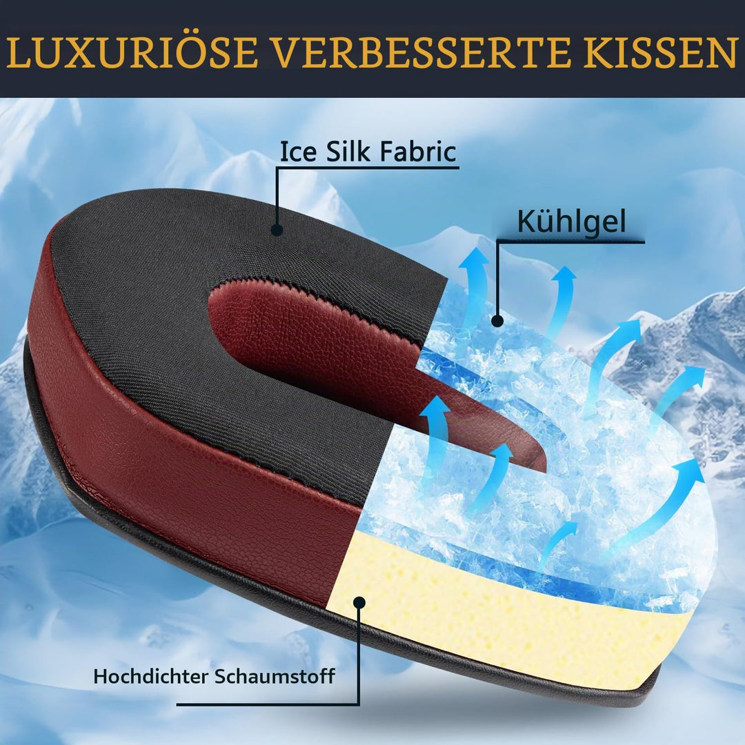 SOULWIT Kühlgel Ersatz Ohrpolster für Sennheiser RS165/RS175/RS185/RS195 (RS 165 175 185 195 RF), Er