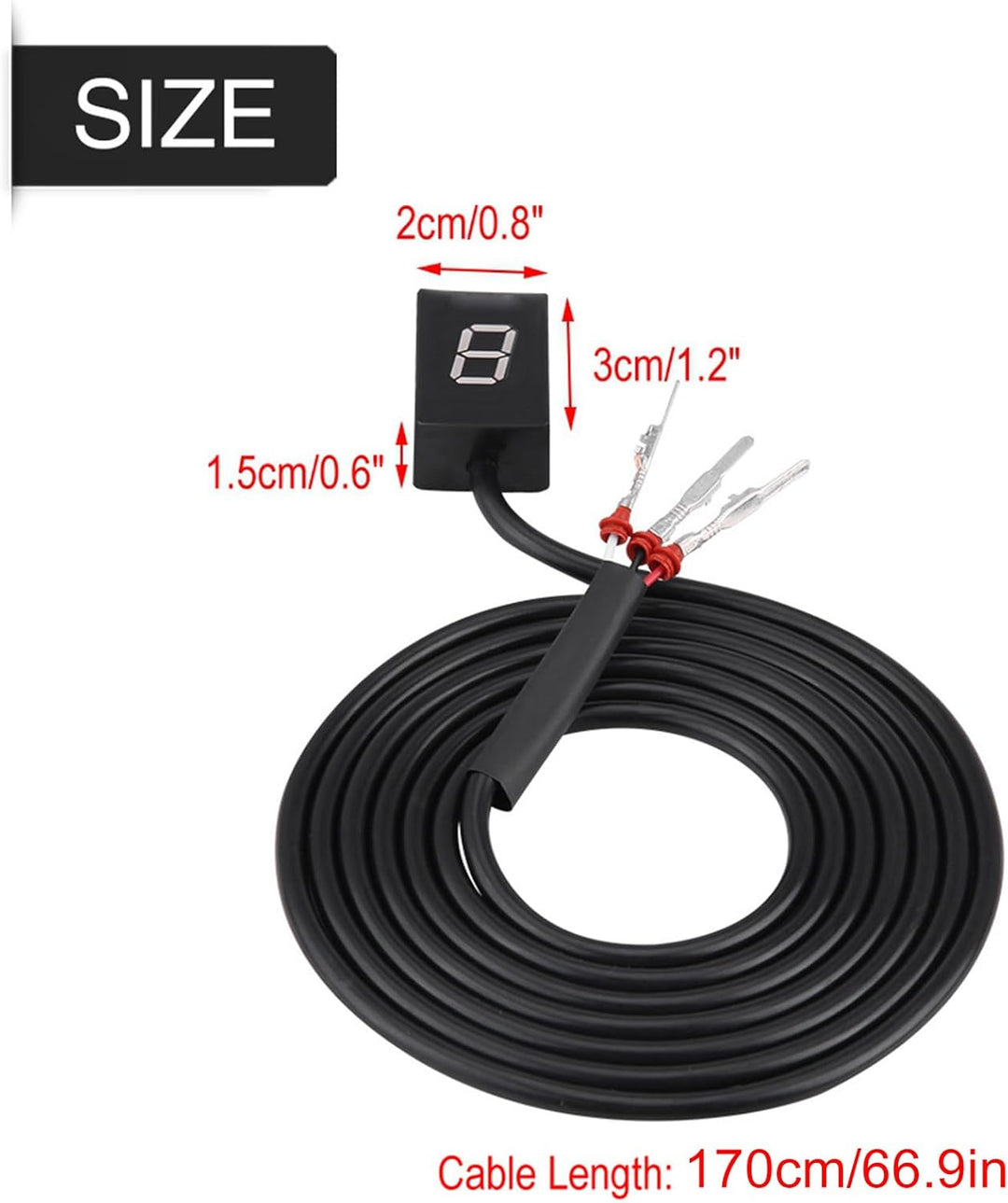 Motorrad Ganganzeige, Motorrad N-6 Gang Ganganzeige ECU Stecker für Intruder 800 V-Strom GSXR 600