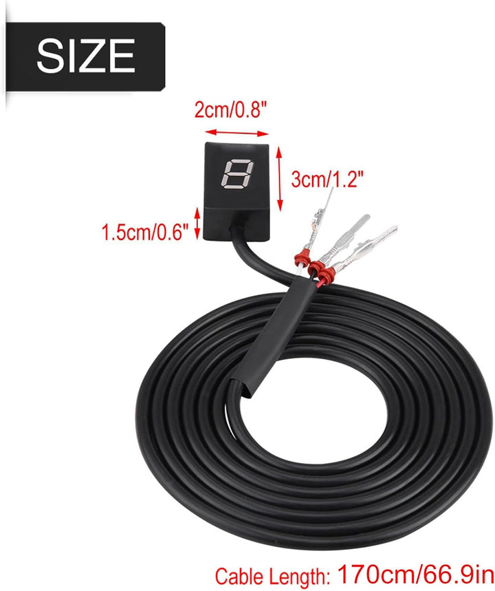 Motorrad Ganganzeige, Motorrad N-6 Gang Ganganzeige ECU Stecker für Intruder 800 V-Strom GSXR 600