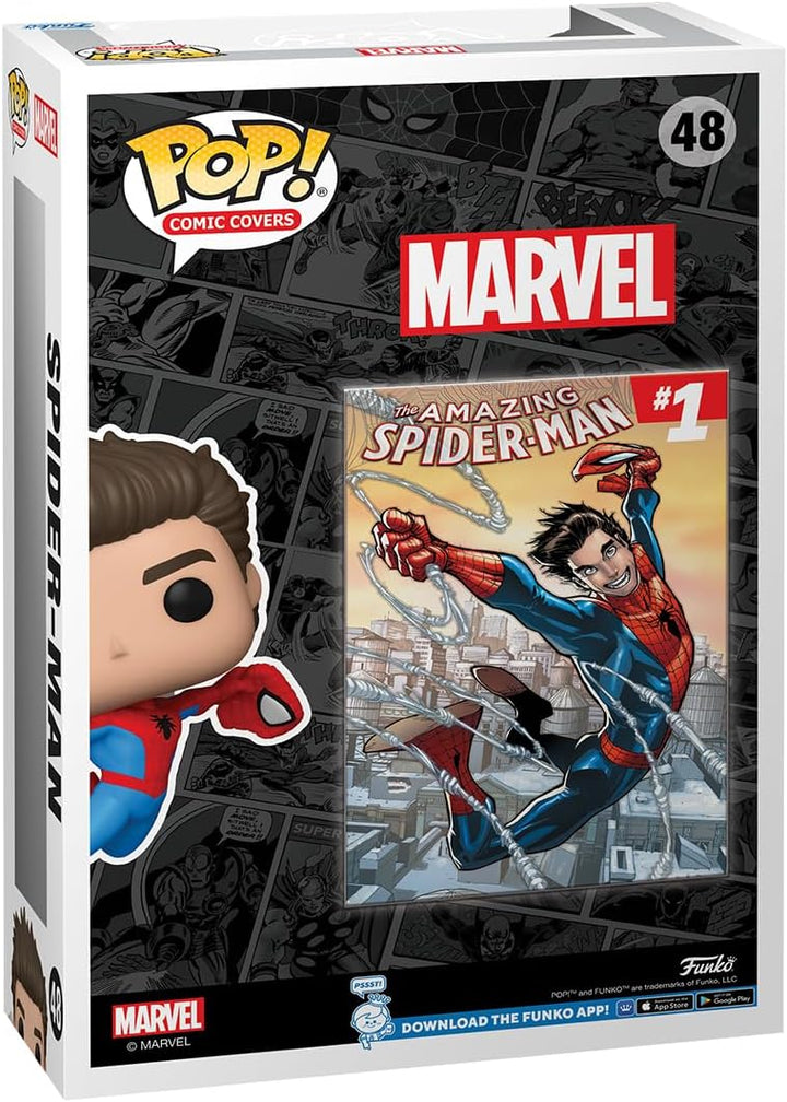Funko Pop! Comic Cover: Marvel - The Amazing Spider-Man #1 - Vinyl-Sammelfigur - Geschenkidee - Offi