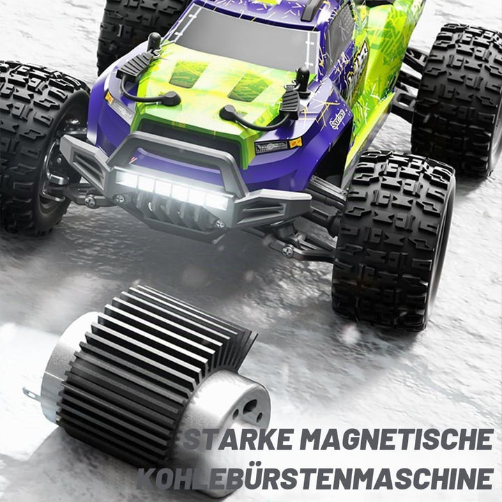 X-Verse 1:18 Ferngesteuertes Auto, 40KM/H Kohlebürste Motor RC Hohe Geschwindigkeit Offroad Drift Re